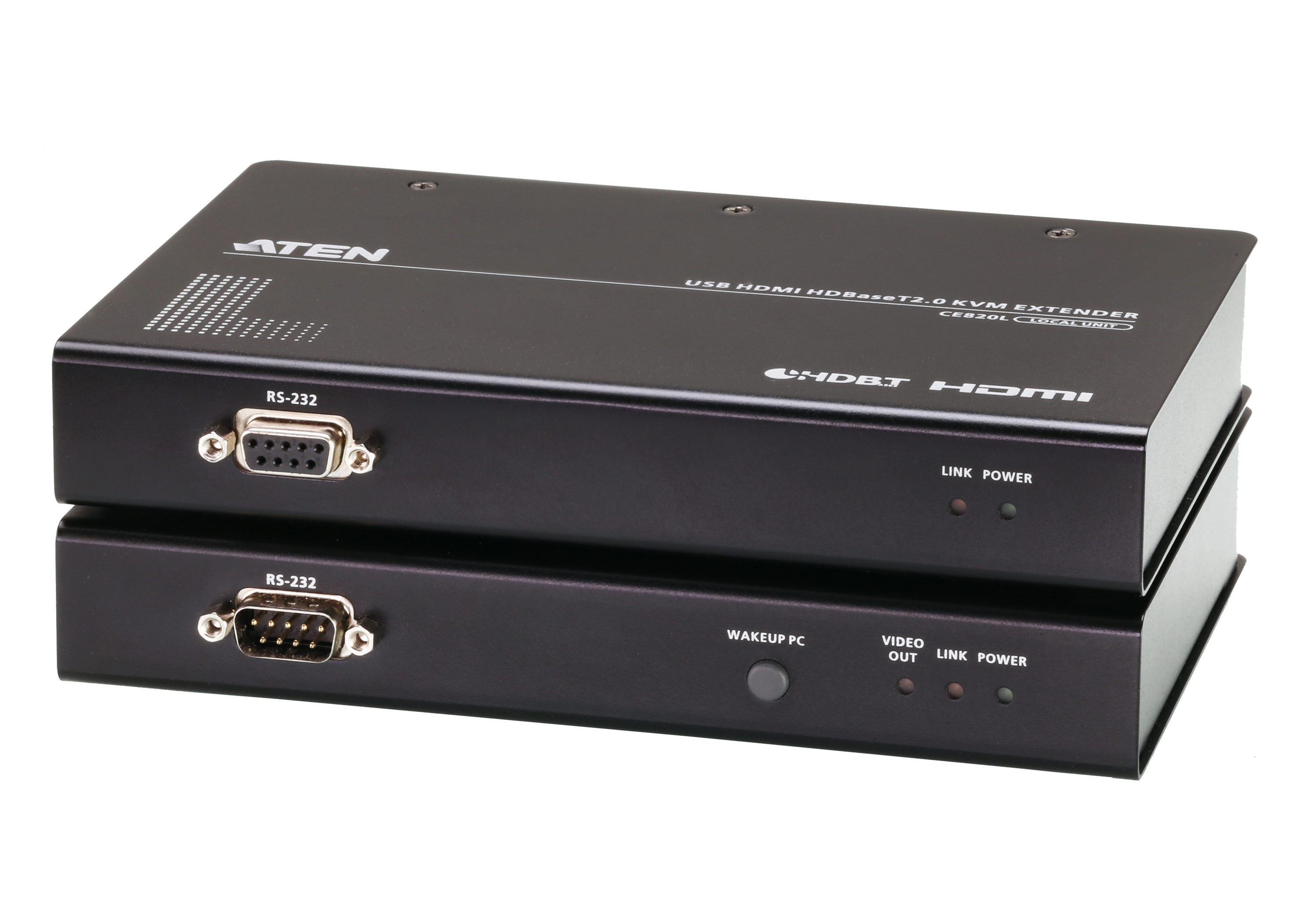 

Удлинитель KVM (КВМ) ATEN CE820, 1-ПК, HDMI до 3840x2160, клавиатура USB, мышь USB, до 100м (CE820-ATA-G), CE820
