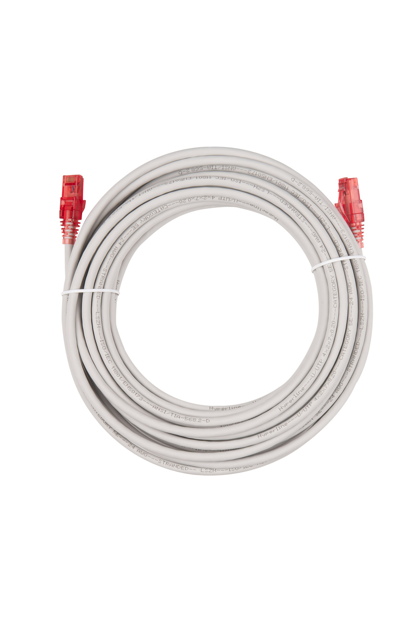 

Патч-корд UTP кат.5e, 10 м, RJ45-RJ45, серый, CU, LSZH, Hyperline (PC-LPM-UTP-RJ45-RJ45-C5e-10M-LSZH-GY)