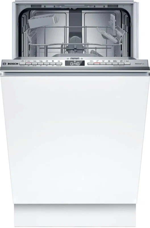 Посудомоечная машина встраиваемая Bosch SPV4HKX10E, серебристый