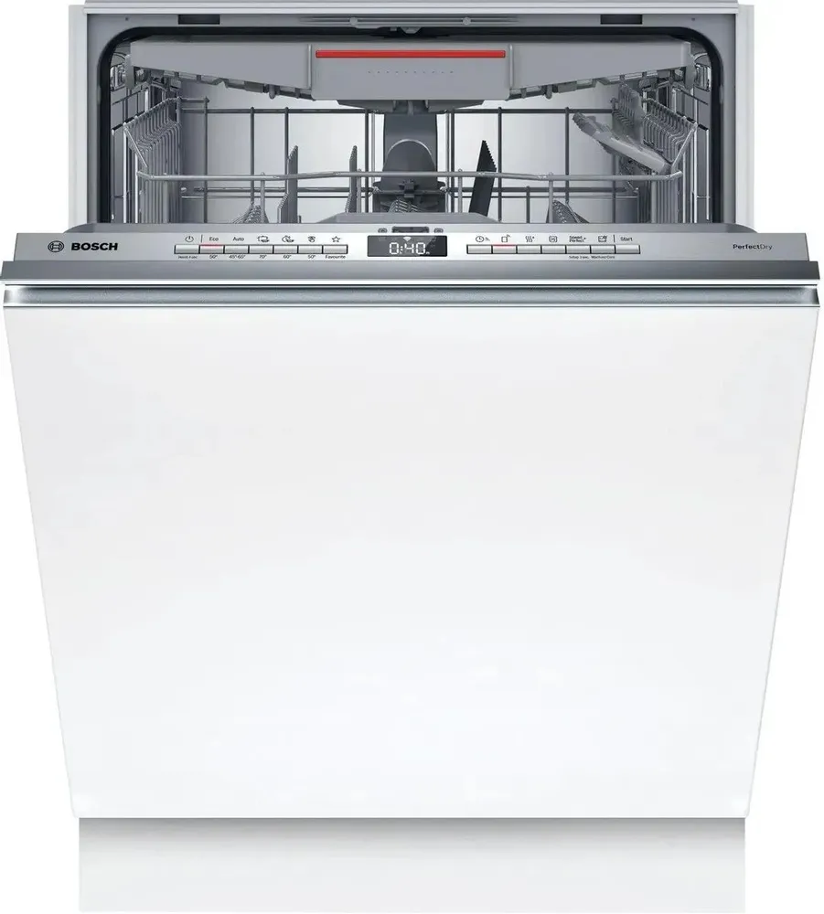 Посудомоечная машина встраиваемая полноразмерная Bosch Serie 8 SMV6ZCX16E, серебристый (SMV6ZCX16E)