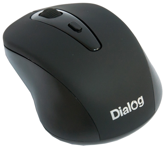 Мышь беспроводная Dialog MROP-05UB Black USB, 1600dpi