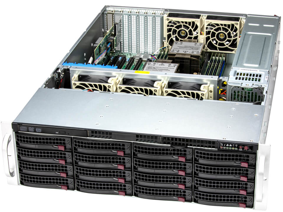 

Серверная платформа SuperMicro 631E-E1CR16L, 2xSocket4677, 16xDDR5, 16x3.5 HDD HS + 2x2.5 HS, 2xM.2-PCI-E, AOC-S3808L-L8IT-P, 2x10GLAN, IPMI, Redundant 2x1200 Вт, 3U (SSG-631E-E1CR16L), 631E-E1CR16L