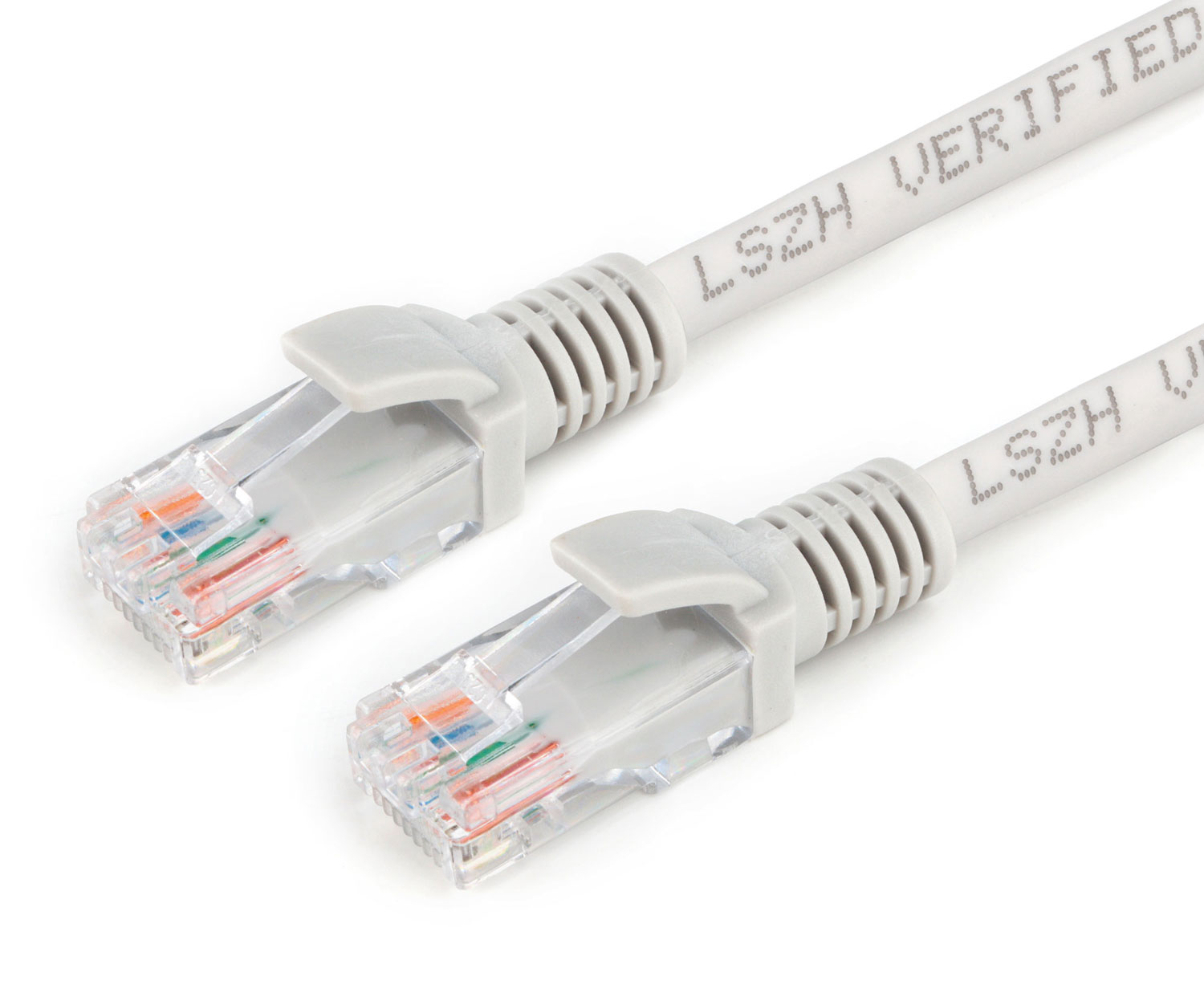 

Патч-корд UTP кат.5e, 15 м, RJ45-RJ45, серый, CU, LSZH, Cablexpert (PP30-15M)