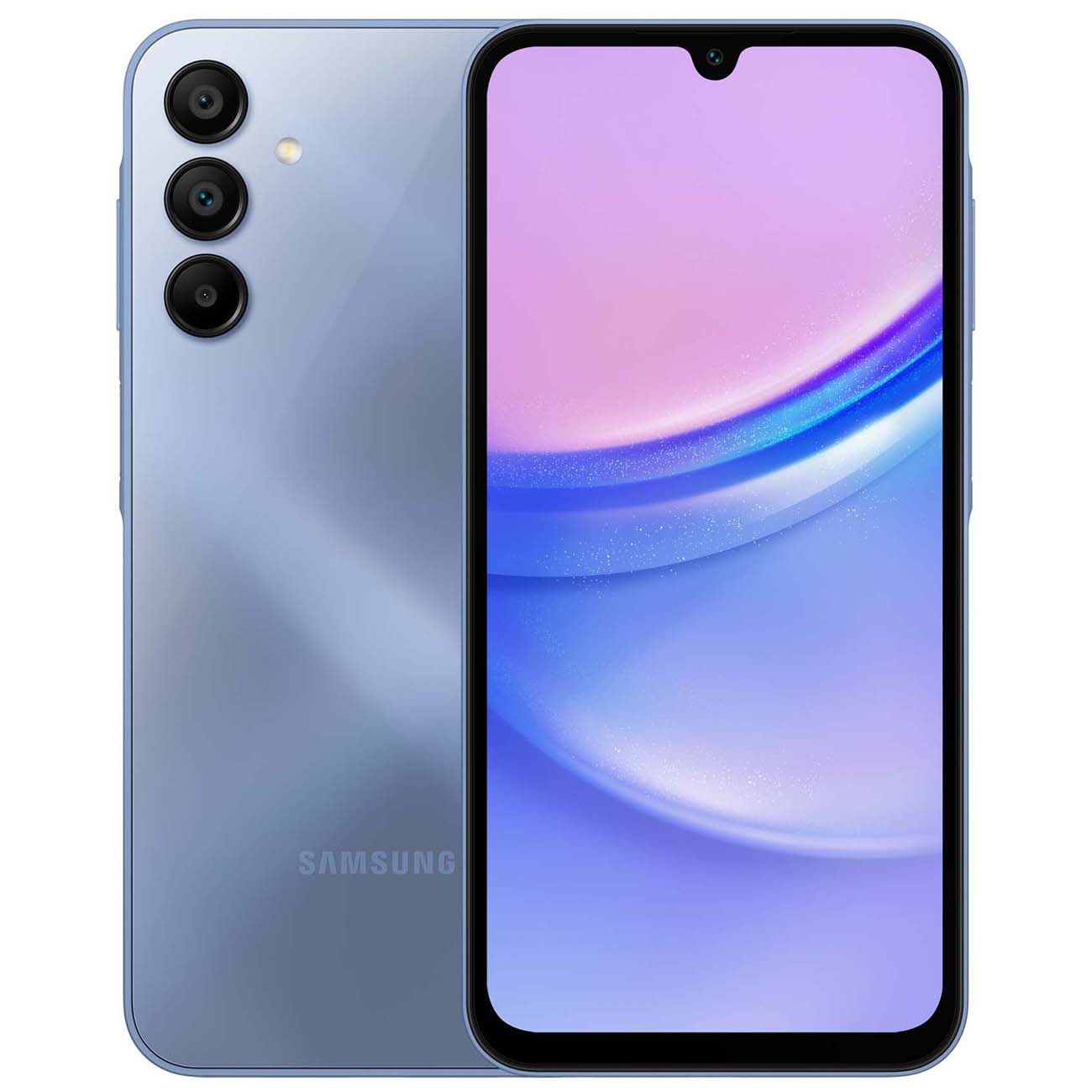

Смартфон Samsung Galaxy A15, 6.5" 1080x2340 Super AMOLED, MediaTek Helio G99, 8Gb RAM, 256Gb, 3G/4G, NFC, Wi-Fi, BT, 3xCam, 2-Sim, 5000 мА⋅ч, USB Type-C, Android 13, синий (SM-A155FZBIAFB), Galaxy A15