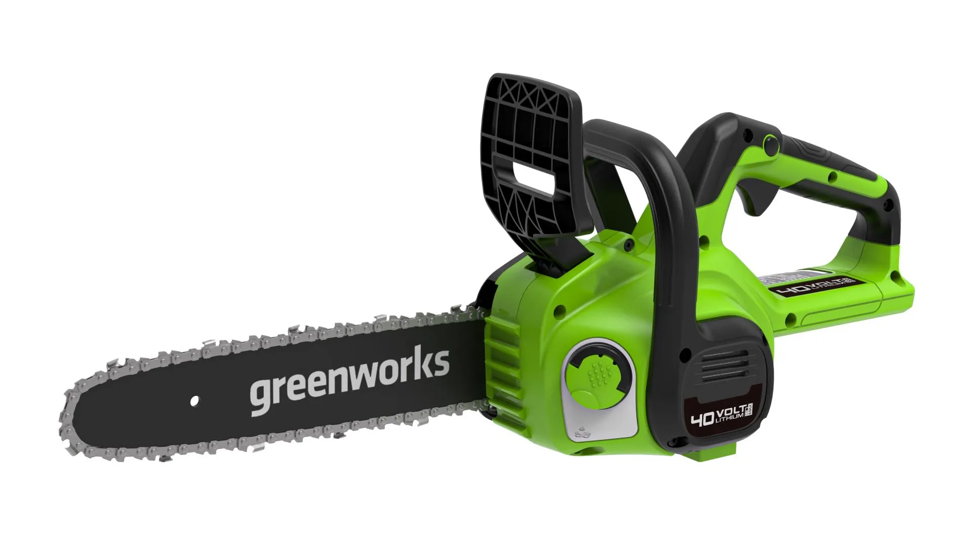 Пила цепная Greenworks G40CS30IIK2, аккумуляторная, 30 см