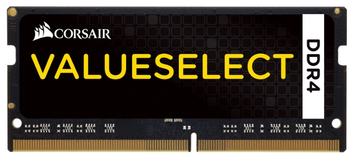 

Память DDR4 SODIMM 8Gb, 2133MHz, CL15, 1.2V Corsair Vengeance (CMSO8GX4M1A2133C15), CMSO8GX4M1A2133C15