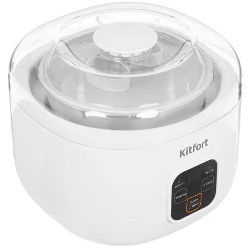 

Йогуртница Kitfort КТ-6082 15 Вт, белый (КТ-6082), КТ-6082