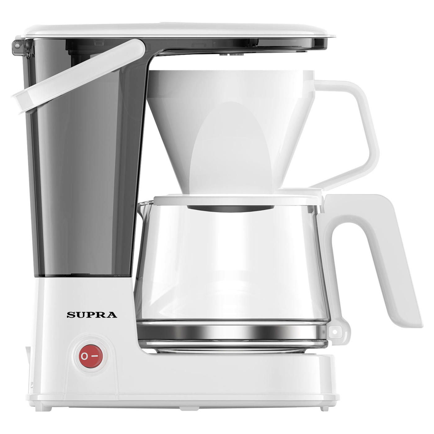 

Кофеварка капельная Supra CMS-1245, 750 Вт, кофе молотый, 1.25 л, белый (CMS-1245), CMS-1245