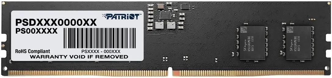 Память DDR5 DIMM 32Gb, 5200MHz, CL42, 1.1V, Patriot Memory, Signature (PSD532G52002) Retail