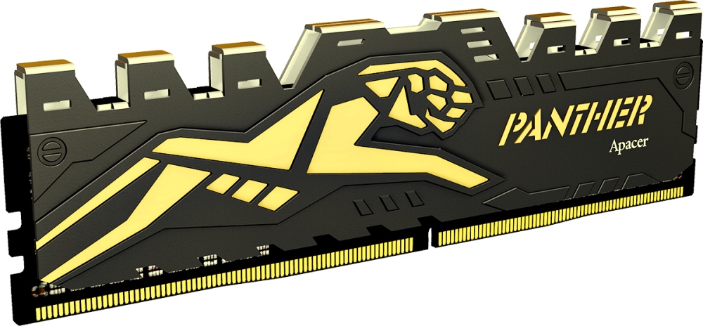 

Память DDR4 DIMM 32Gb, 3200MHz, CL16, 1.35V, Apacer, Panther-Golden (AH4U32G32C2827GAA-1) Retail, AH4U32G32C2827GAA-1