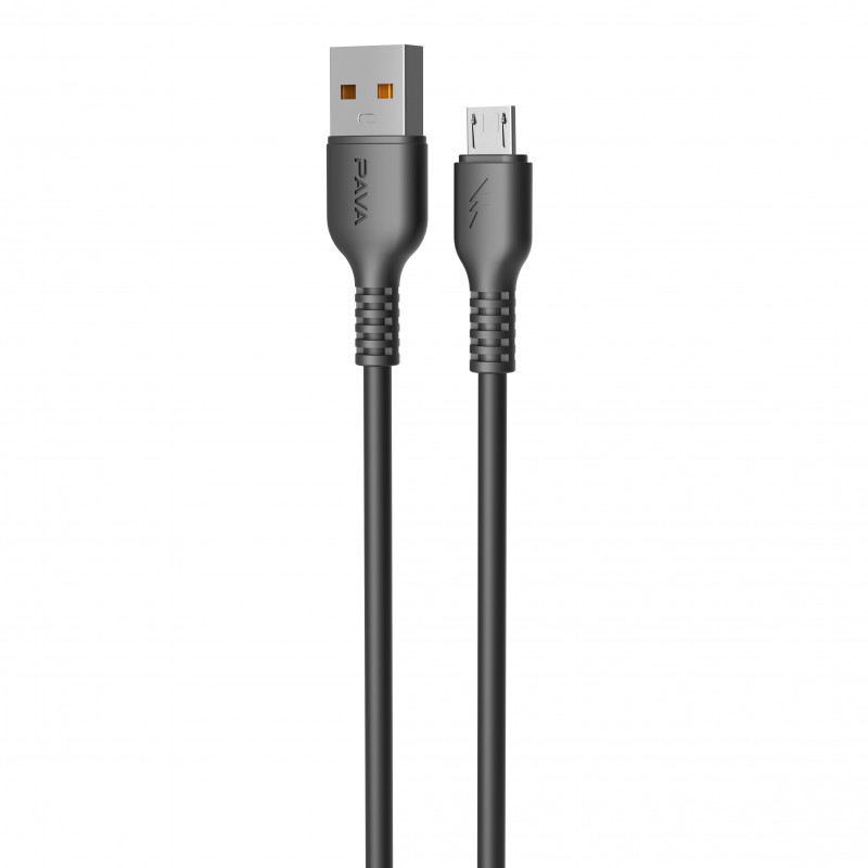 

Дата-кабель USB-Micro USB, быстрая зарядка, 5А, 1 м, черный, PAVAREAL PA-DC73M (УТ000035675), PA-DC73M