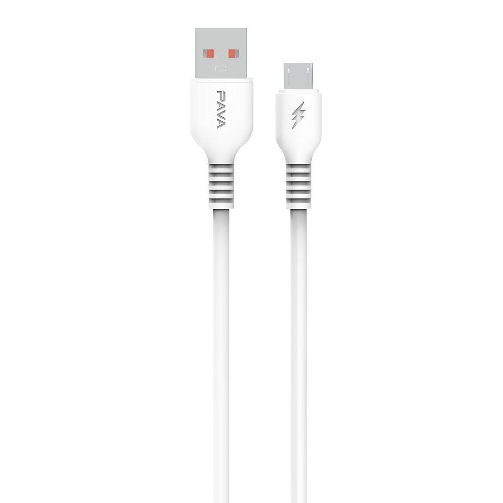 

Дата-кабель USB-Micro USB, быстрая зарядка, 5А, 1 м, белый, PAVAREAL PA-DC73M (УТ000035674), PA-DC73M