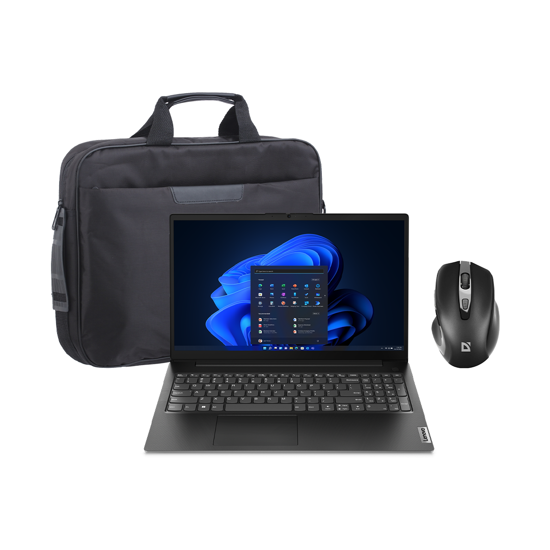 

Ноутбук Lenovo V15 AMN G4 15.6" 1920x1080, AMD Ryzen 3 7320U 2.4 ГГц, 8Gb RAM, 256Gb SSD, без OC, черный (82YU0080AK) + Сумка + Мышь, AMN