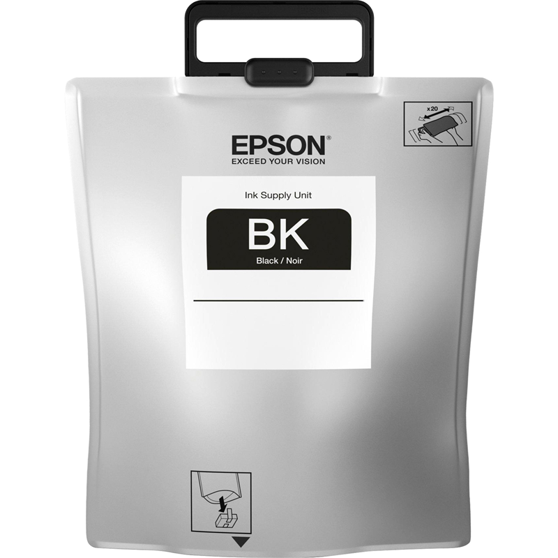 

Чернила Epson C13T974100, 1.52 л, черный, оригинальные для Epson WorkForce Pro WF-C869RDTWF, C13T974100
