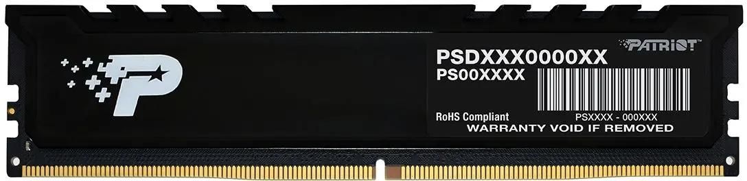 Память DDR5 DIMM 8Gb, 4800MHz Patriot Memory (PSP58G480041H1)