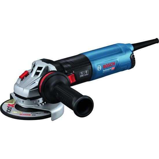 

УШМ (болгарка) BOSCH GWS 14-125 S, сетевая, 1.4 кВт, 12.5 см, 11500 об/мин, регулировка частоты вращения, 2.2 кг (0.601.7D0.100), GWS 14-125 S