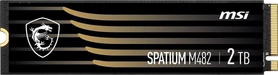 

Твердотельный накопитель (SSD) MSI 2Tb Spatium M482, 2280, M.2, NVMe (S78-440Q730-P83) Retail