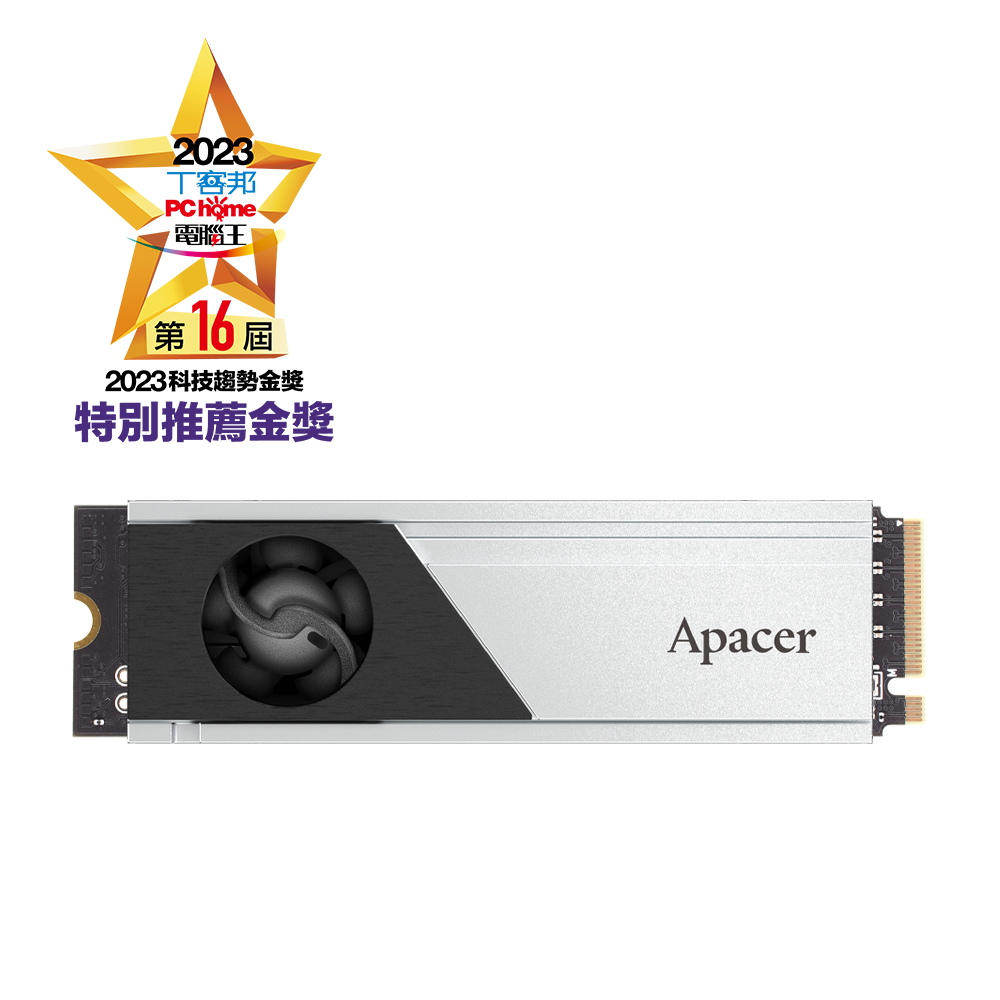 Твердотельный накопитель (SSD) Apacer 1Tb AS2280F4, 2280, M.2, NVMe (AP1TBAS2280F4-1) Retail