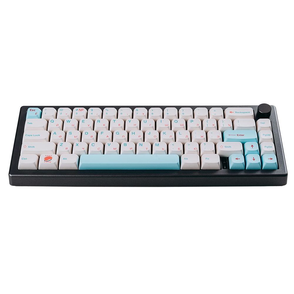 

Клавиатура проводное/беспроводное Epomaker EK68, механическая, Gateron Pro 2.0, подсветка, Bluetooth / USB, черный (EK68-BLK-SUS-GatY) Английская раскладка!!!, EK68