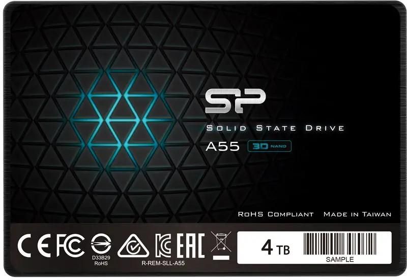 

Твердотельный накопитель (SSD) Silicon Power 4Tb Ace A55, 2.5", SATA3 (SP004TBSS3A55S25) Retail