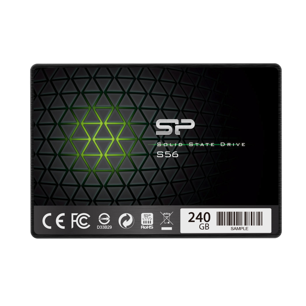 

Твердотельный накопитель (SSD) Silicon Power 240Gb Slim S56, 2.5", SATA3 (SP240GBSS3S56B25) Retail