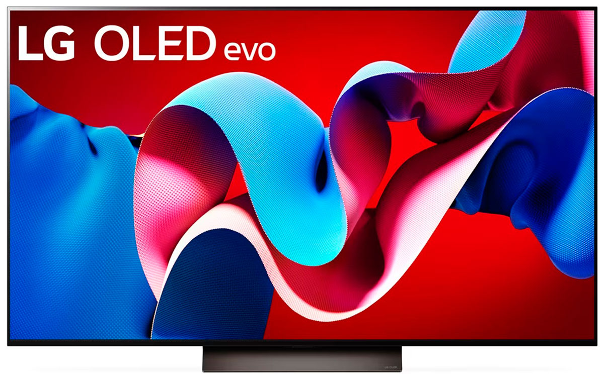 Телевизор 55" LG OLED55C4RLA, 3840x2160, темно-серый