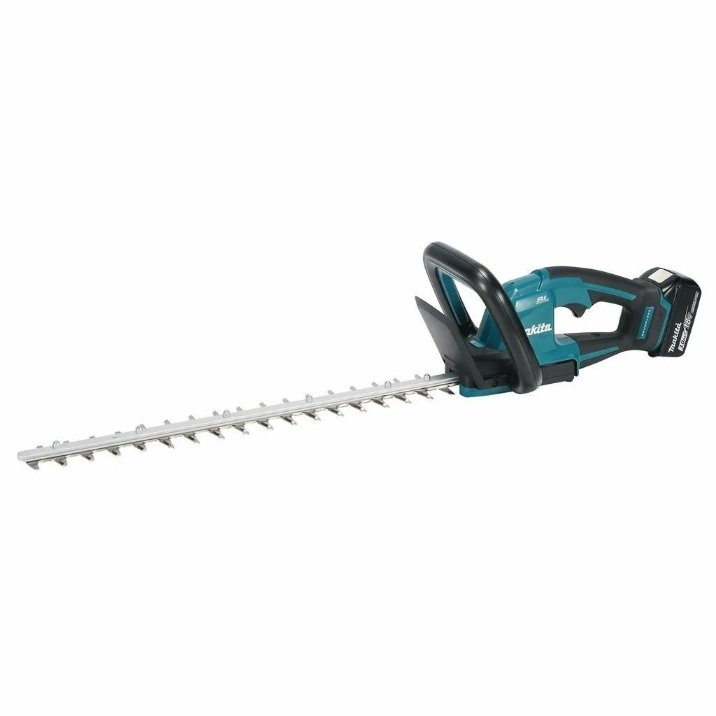 Кусторез Makita DUH506RF, аккумуляторный, 320 Вт, Li-Ion, 3 А·ч, 18 В, длина лезвия 50 см, 3 кг (DUH506RF) АКБ и ЗУ