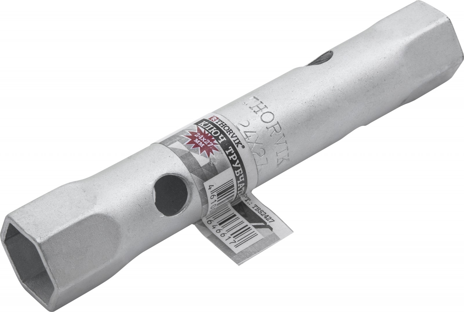 Ключ гаечный трубчатый 24x27 мм, Thorvik TBS2427
