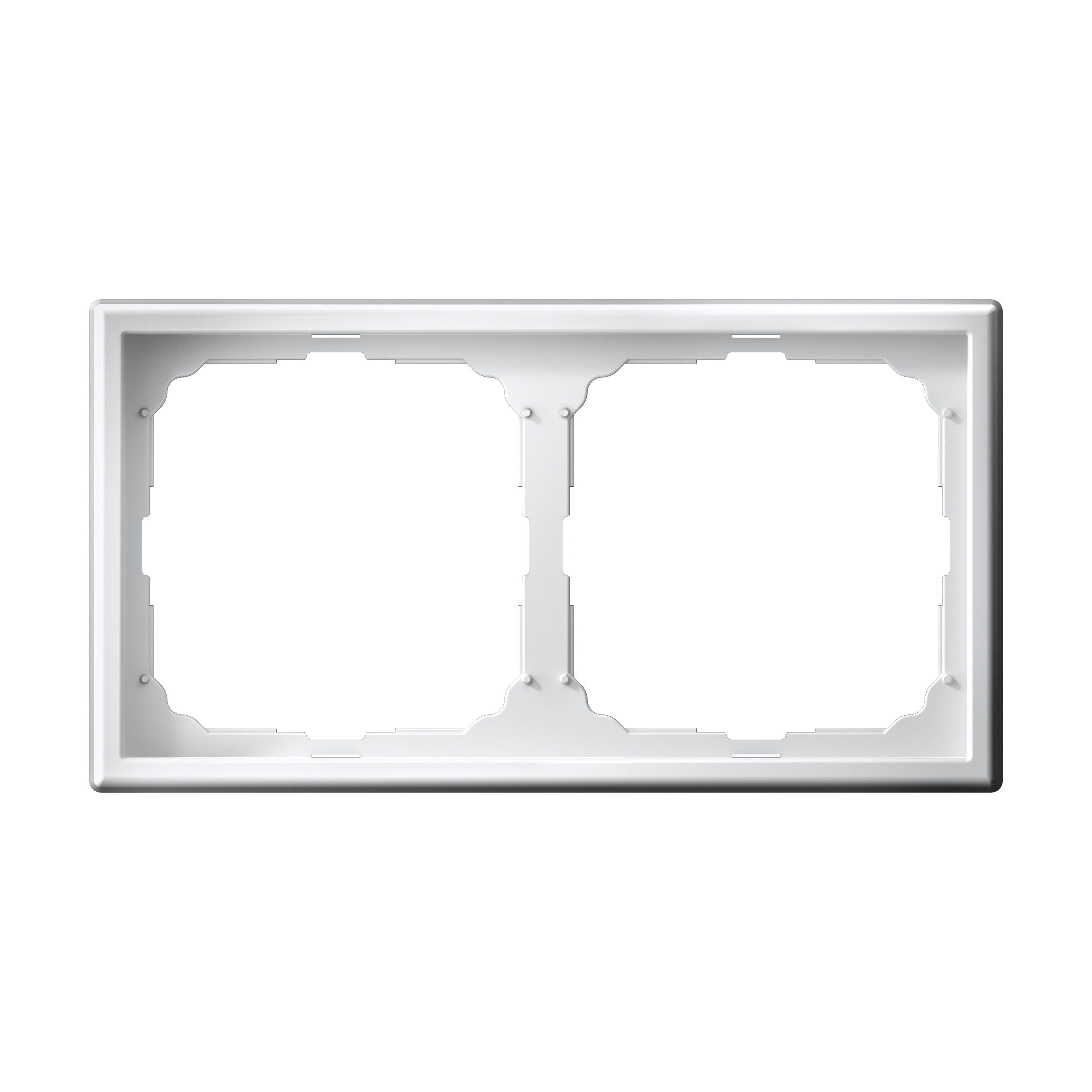 

Рамка Systeme Electric ARTGALLERY, горизонтальная и вертикальная, 2-поста, белый (GAL000102)