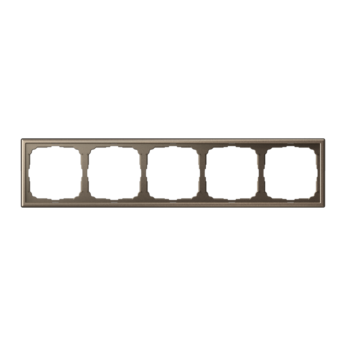 

Рамка Systeme Electric ARTGALLERY, горизонтальная и вертикальная, 5-постов, МОККО (GAL000605)