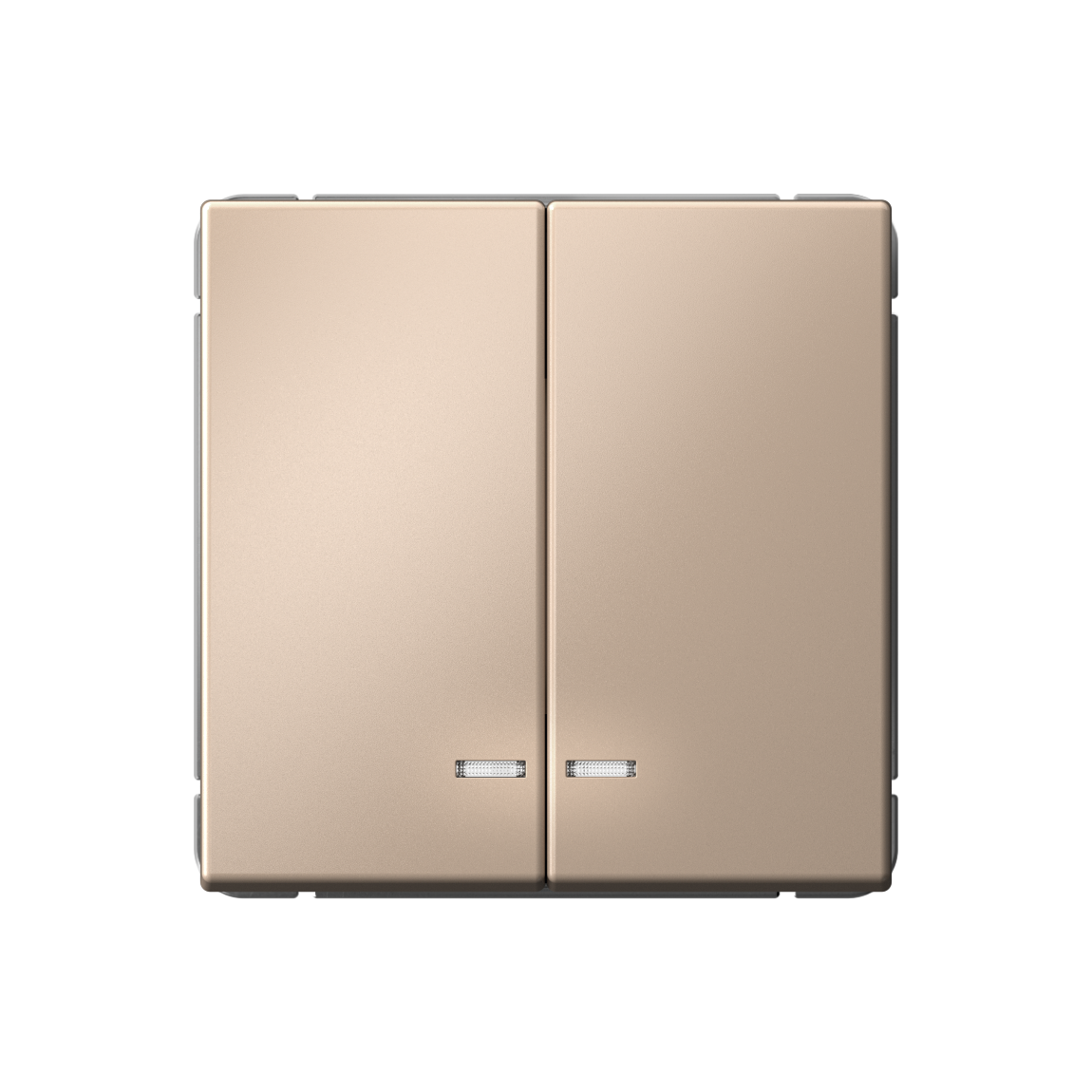 Выключатель Systeme Electric, 2кл., песочный