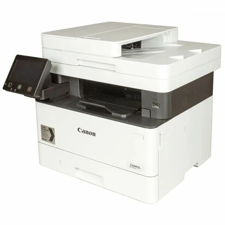 МФУ лазерный Canon i-SENSYS MF453dw, A4, ч/б, 38стр/мин (A4 ч/б), 600x600 dpi, дуплекс, ДАПД, сетевой, Wi-Fi, USB (5161C007) б/у, после ремонта (замена сканера), следы эксплуатации, небольшие потертости по корпусу, комплект - МФУ в коробке, кабель 220, диск с ПО, руководство, уровень тонера в картридже 100%