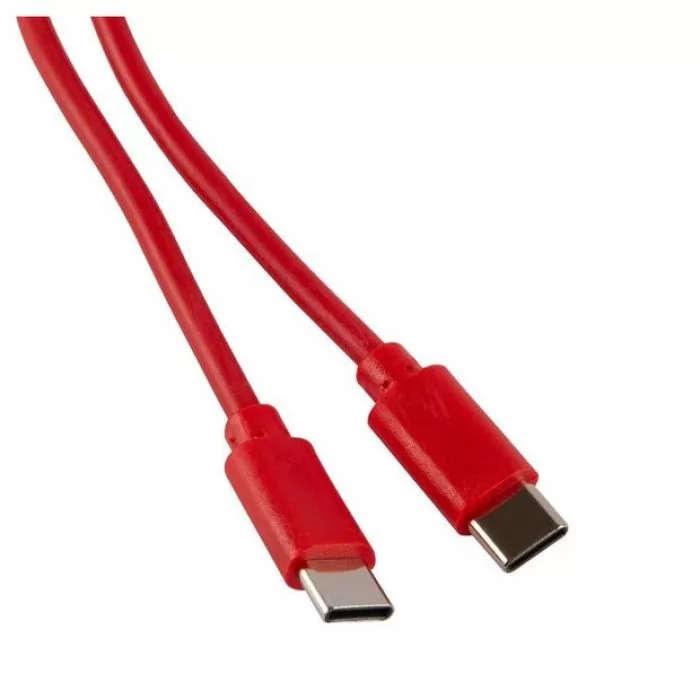 

Кабель USB Type-C-USB Type-C, быстрая зарядка, 3А, 1 м, красный, mObility (УТ000025660)