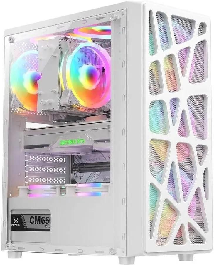 

Корпус Formula V MANA, ATX, Midi-Tower, USB 3.0, белый, без БП (MANA W), MANA