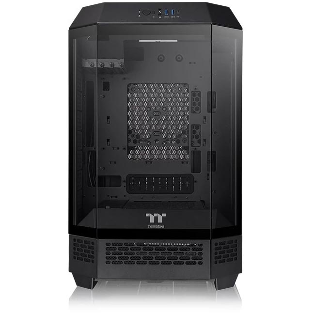 

Корпус Thermaltake The Tower 300, mATX, Micro-Tower, 2xUSB 3.0, USB Type-C, черный, без БП (CA-1Y4-00S1WN-00), 300
