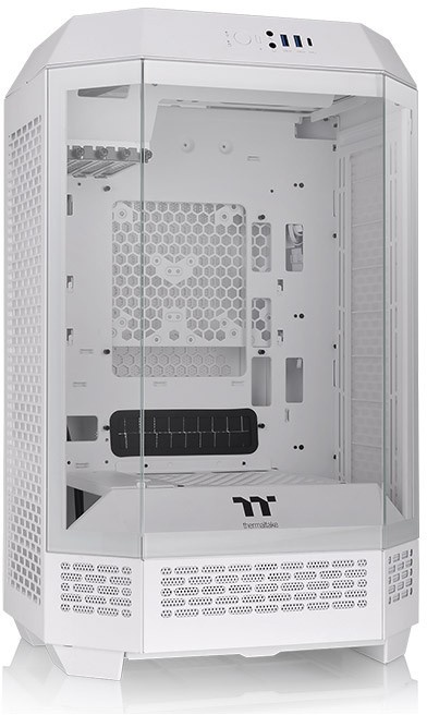 Корпус Thermaltake The Tower 300, mATX, Mini-Tower, 2xUSB 3.0, USB Type-C, белый, без БП (CA-1Y4-00S6WN-00)