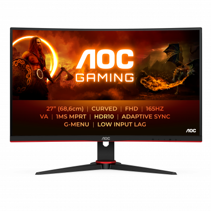 Монитор 27" AOC C27G2E черный
