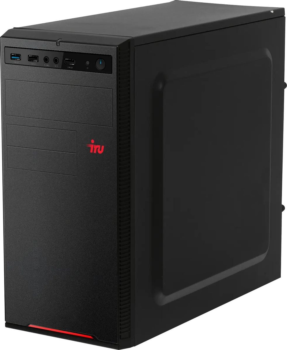 

Системный блок IRU Home 310H6SE, Intel Core i5 12400 2.5 ГГц, 32Gb RAM, 512Gb SSD, без ОС, черный (2023063), 310H6SE