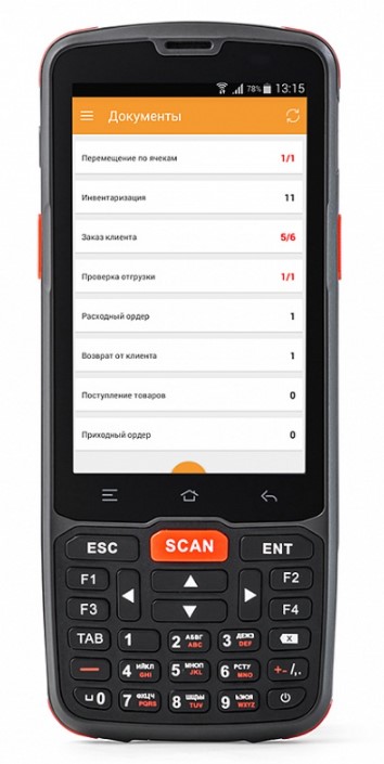 Терминал сбора данных (ТСД) Атол Smart.Slim Image, 2D, 4x1.8 ГГц, 2Gb, 16Gb, Android 7.0, 4", 480x800, Cam, USB, Wi-Fi 802.11 a/b/g/n, BT, NFC, 3G, GPS, 4 А·ч/12 ч (53689) б/у, отказ от покупки, минимальные следы эксплуатации, полный комплект