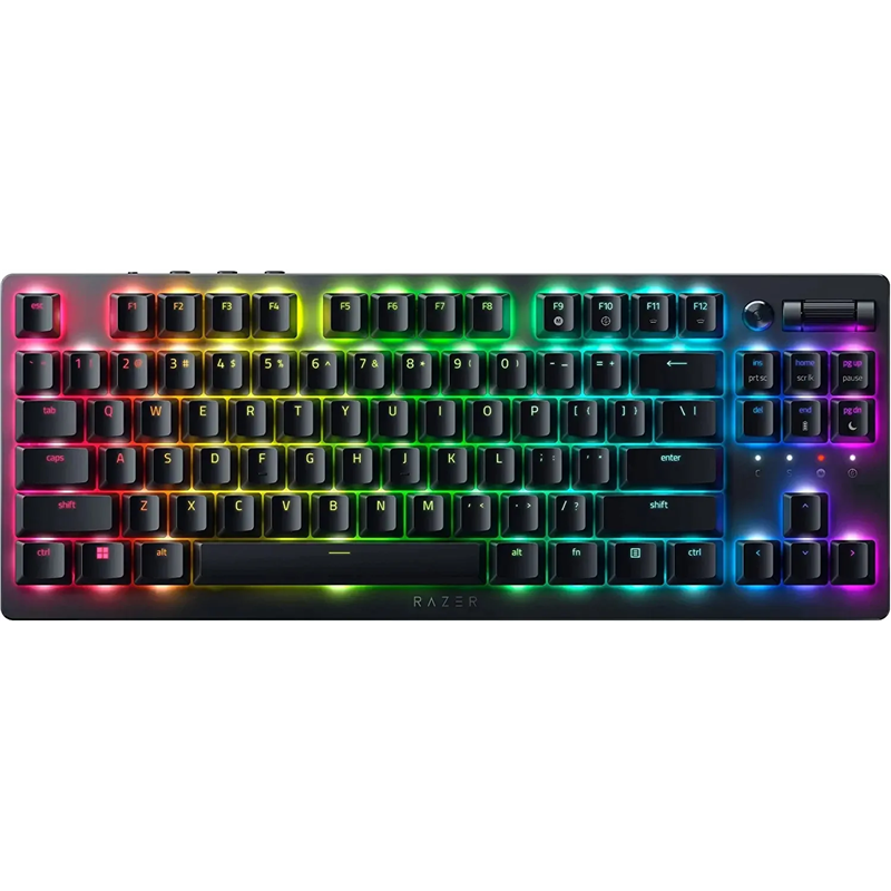 Клавиатура Razer Deathstalker V2 Pro Tenkeyless, Bluetooth/Радиоканал/USB, черный (RZ03-04370800-R3R1)
