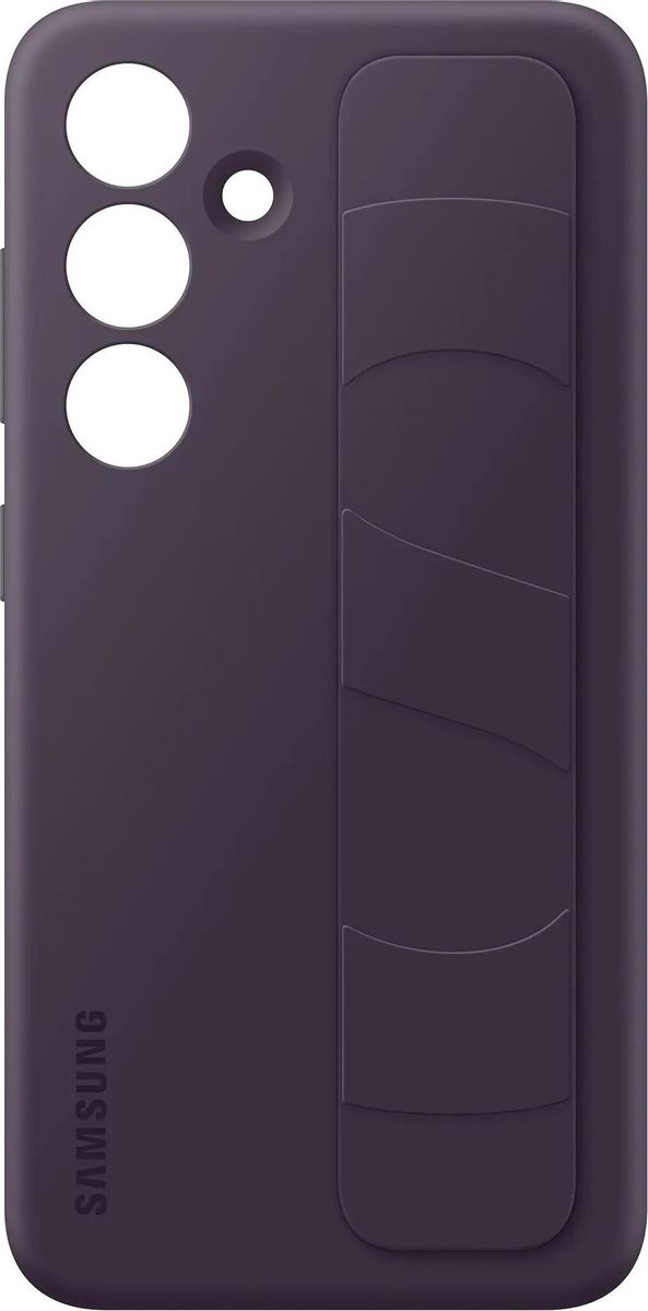 

Чехол-накладка Samsung Standing Grip Case для смартфона Samsung Galaxy S24+, силикон, темно-фиолетовый (EF-GS926CEEGWW)