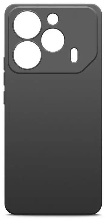 

Чехол-накладка BoraSCO для смартфона TECNO 6 pro/Pova 6, силикон, черный (73173)