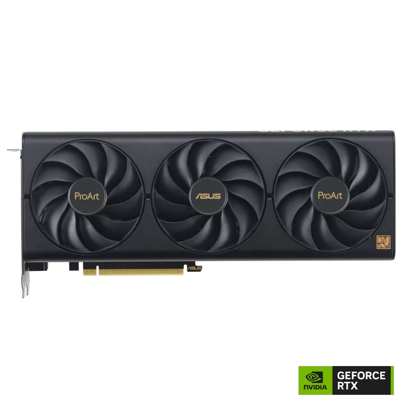 

Видеокарта ASUS NVIDIA GeForce RTX 4070 Super ProArt OC, 12Gb GDDR6X, 192 бит, PCI-E, HDMI, 3DP, Retail (PROART-RTX4070S-O12G), ProArt OC