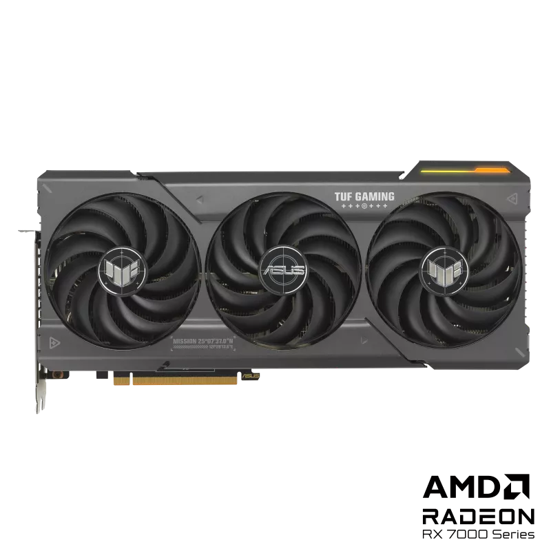 

Видеокарта ASUS AMD Radeon RX 7900 GRE TUF Gaming OC, 16Gb GDDR6, 256 бит, PCI-E, HDMI, 3DP, Retail (TUF-RX7900GRE-O16G-GAMING), TUF Gaming OC