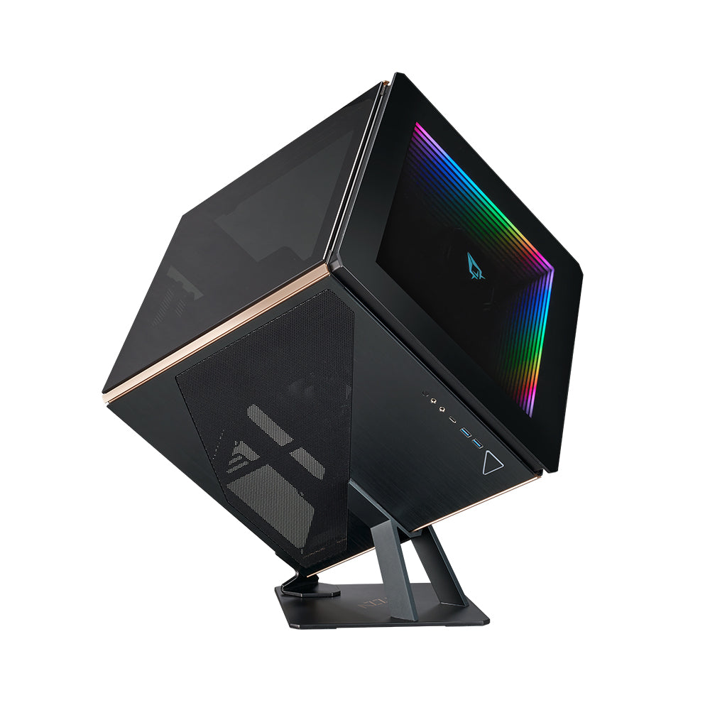 Корпус Azza Regis, Cube-Case, без БП, черный
