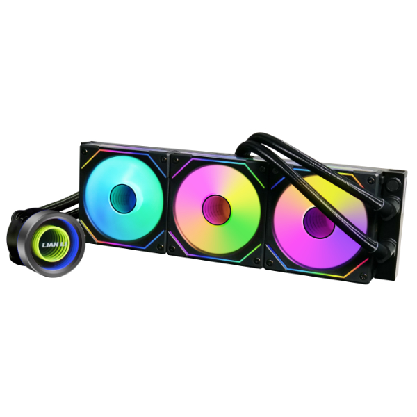 

Жидкостное охлаждение LIAN LI GA II Trinity 360 SL-INF Black для Socket 115x/1200/1700/1851/AM5/AM4, 3x120 мм, ARGB, черный (G89.GA2T36INB.R0), GA II Trinity 360 SL-INF Black