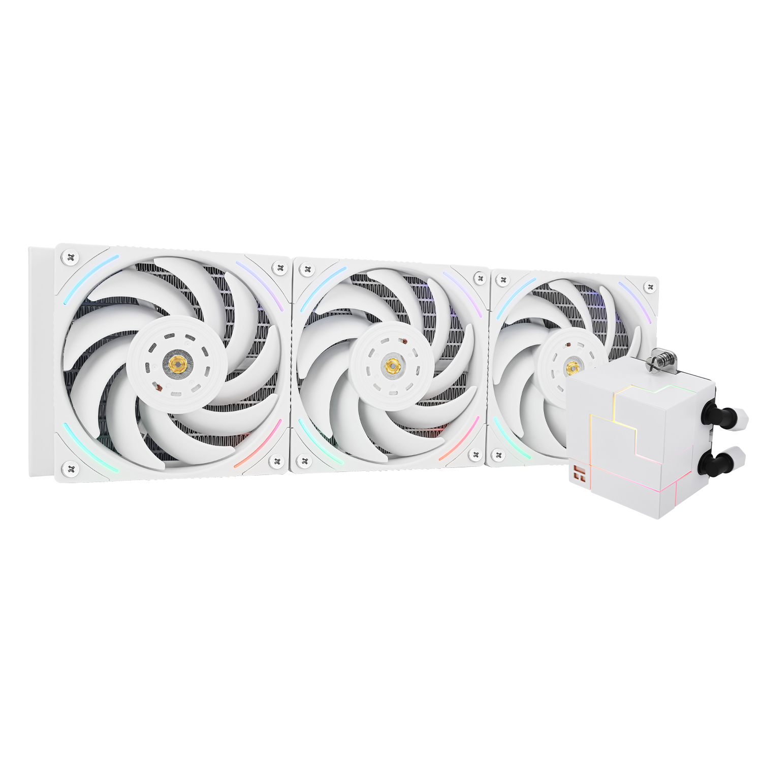 

Жидкостное охлаждение Thermalright Core Matrix 360 WHITE для Socket 115x/2066/2011/2011-3/1200/1700/1851/AM5/AM4, 3x120 мм, ARGB, белый (C-MATRIX-360-WH), Core Matrix 360 WHITE