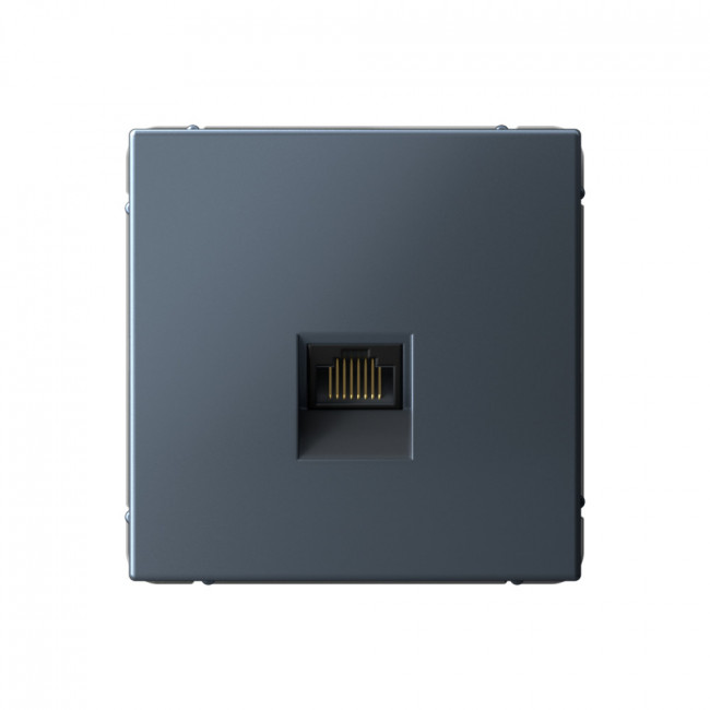 

Розетка RJ-45 скрытый монтаж категория 6А, механизм в сборе, грифель, System Electric ArtGallery (GAL000786)