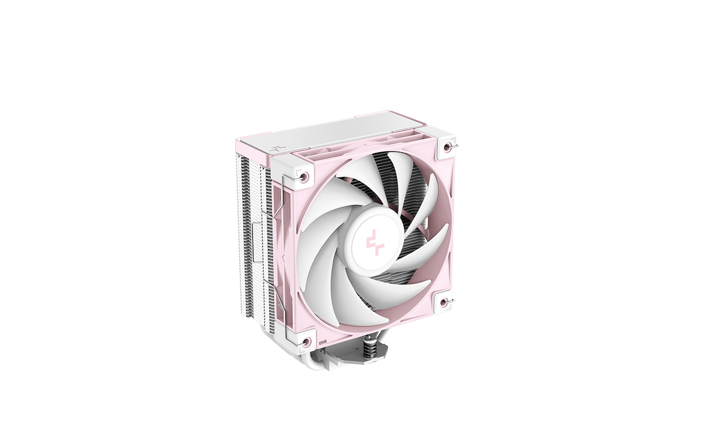 

Кулер для процессора DeepCool AK400 PINK LIMITED для Socket/115x/1200/1700/1851/AM4/AM5, 120 мм, 1850rpm, 29 дБА, 220 Вт, 4-pin PWM, Al+Cu (R-AK400-WPNPMN-G), AK400 PINK LIMITED