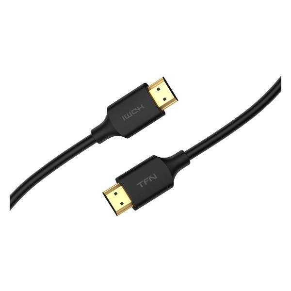 

Кабель HDMI(19M)-HDMI(19M) v2.0 4K, 1.5 м, черный TFN (TFN-H-SPD4K-1.5MBK)